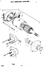 Starting Motor (Nippon Denso)