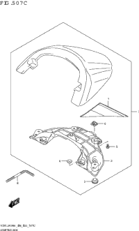 Seat Tail Box (Vzr1800bz)(Kel)