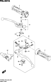 Handle Lever (Dl650a)