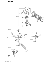 Left Handle Switch (Gs1150ef/Ef2/Eg)