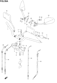 Handlebar (Model K4/K5/K6)