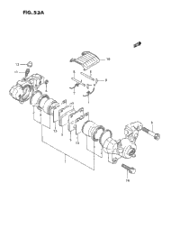 Rear Caliper (Model K/L/M/N)