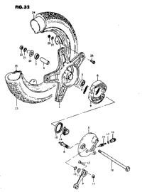 Front Wheel (Fz50t F.No.170667-)(Fz50x)