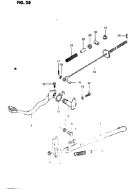 Stand - Rear Brake