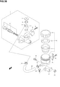 Front Master Cylinder (Sv1000sk3/Sk4/Sk5)