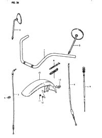 Handlebar - Front Fender