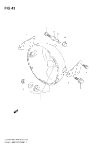 Headlamp Housing (Without Cowling)