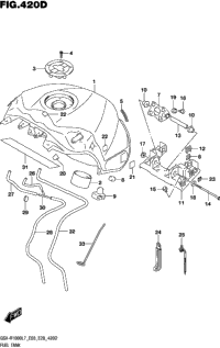 Fuel Tank (Gsx-R1000l7 E28) (Ykv,Yvz)