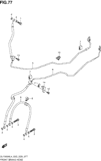 Front Brake Hose
