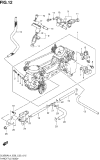 Throttle Body (Dl650al4 E33)