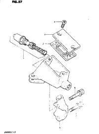 Front Master Cylinder (Model Z)