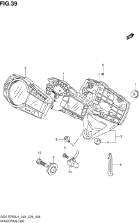 Speedometer (Gsx-R750l4 E28)