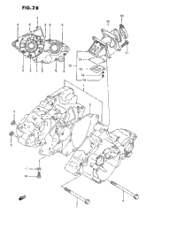 Crankcase (L/M/N/P/R)