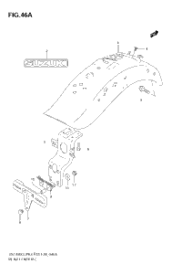 Rear Fender (Model K5/K6/K7/K8)