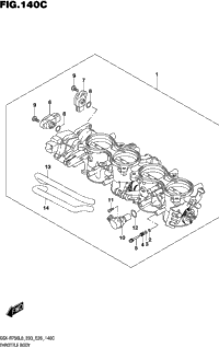 Throttle Body (Gsx-R750l8 E33)