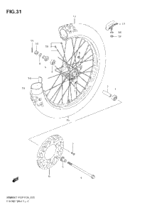 Front Wheel (Rm85k7/K8)