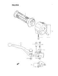 Right Handle Switch (K/L/M/N/P/R)