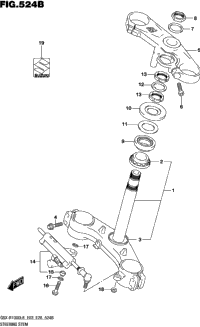 Steering Stem (Gsx-R1000l8 E33)