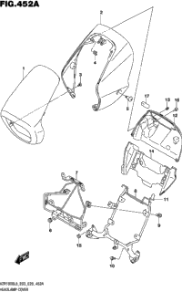 Headlamp Cover (Vzr1800l8 E28)