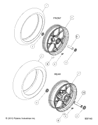 Axles/Wheel/Tires, Rims And Tires