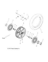 Wheels, Front, Cast All Options