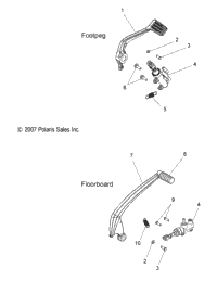 Brakes, Brake Pedal & Rear Master Cylinder All Options