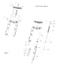 Suspension, Front Forks & Clamps All Options