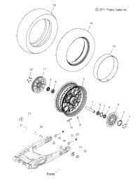 Wheels, Rear, Laced All Options
