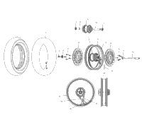 Wheels, Front /All Options (4983668366A12)