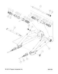Suspension, Swingarm Asm