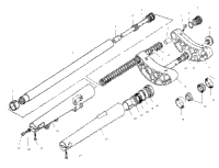 Suspension, Front Forks V00cs15dc