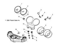 Steering, Speedo/Tachometer /All Options
