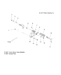 Chassis, Footpeg, L.H