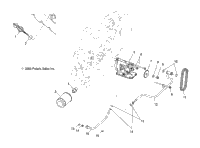 Engine, Oil Pump Mounting All Options