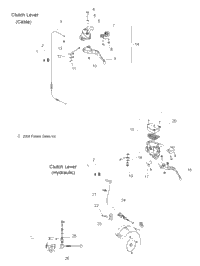 Steering, Clutch Lever All Options