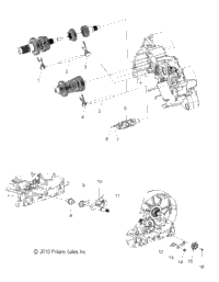Drive Train, Shift Forks & Drum All Options