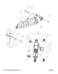 Suspension, Rear Shock And Spring