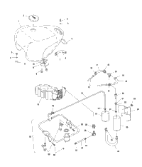 Fuel System, Fuel Tank, Pump, Rails & Throttle Body V00cs15le