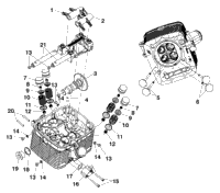 Engine, Valve Train V99cb15lcz