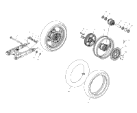 Wheels, Rear /All Options (4983688368A14)