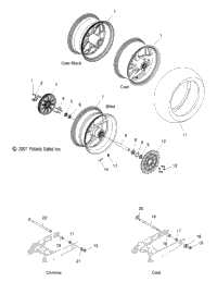 Wheels, Rear All Options