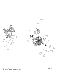 Brakes, Caliper, Rear