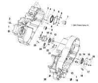 Engine, Crankcase Bearings V99cb15lcz