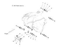 Fuel System, Fuel Tank Mounting All Options