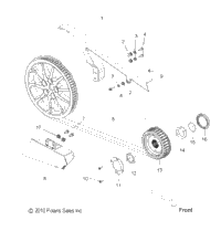 Drive Train, Drive Sprocket & Belt & Guards