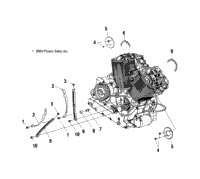 Engine, Camchain & Tensioner /All Options