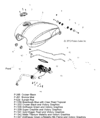 Fuel System, Fuel Tank All Options