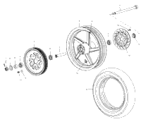 Wheels, Rear V99cb15daz