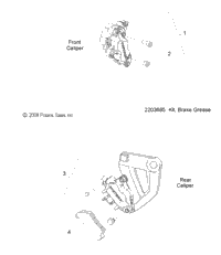 Brakes, Front And Rear Caliper All Options