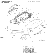 Body, Saddlebag Asm. All Options
